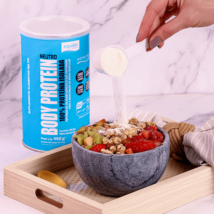 Body Protein Colágeno Neutro 450g Equaliv Equaliv