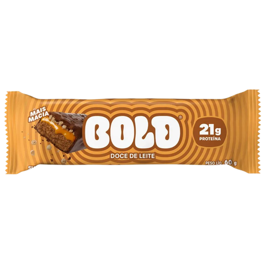 Barra de Proteína Bold Doce de Leite 60g Bold
