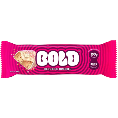 Barra Bold Berries e Crispies 60g Bold