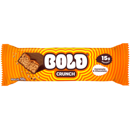 Bold Crunch Caramelo e Chocolate 50g Bold