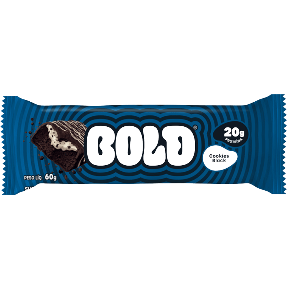 Barra Bold Bar Cookies Black 60g Bold
