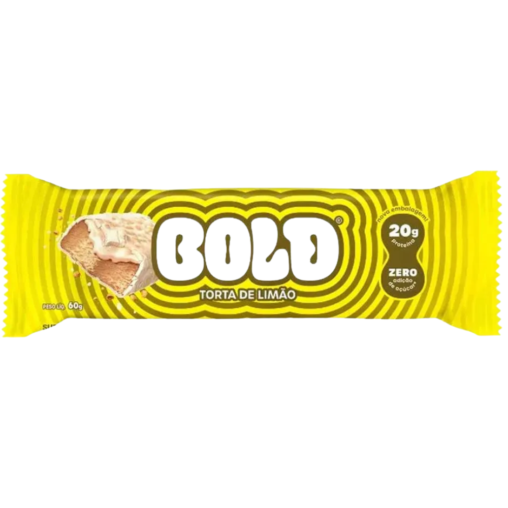Barra Bold Bar Torta de Limão 60g Bold
