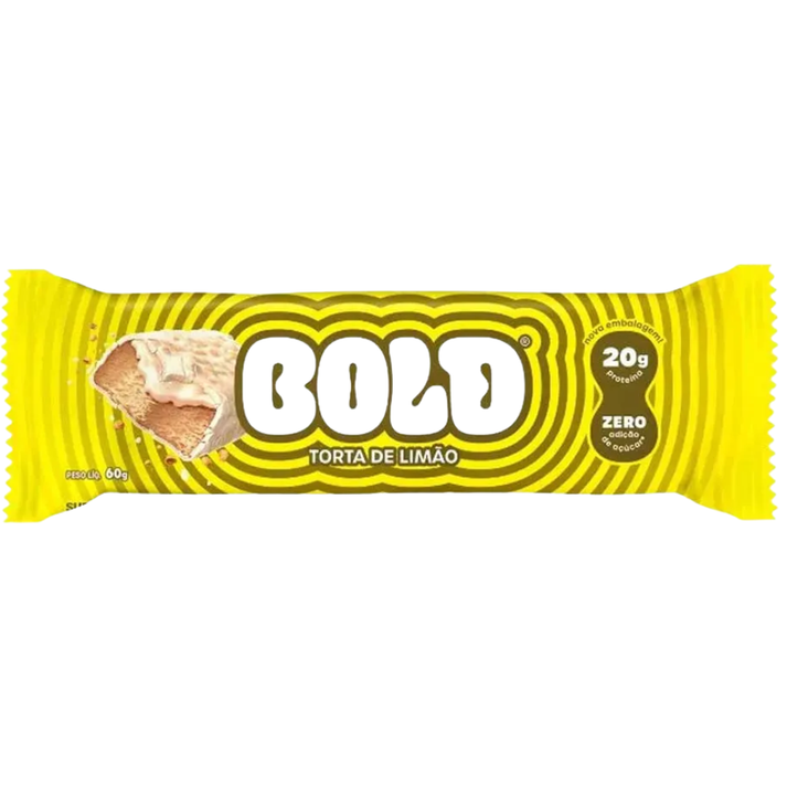 Barra Bold Bar Torta de Limão 60g Bold