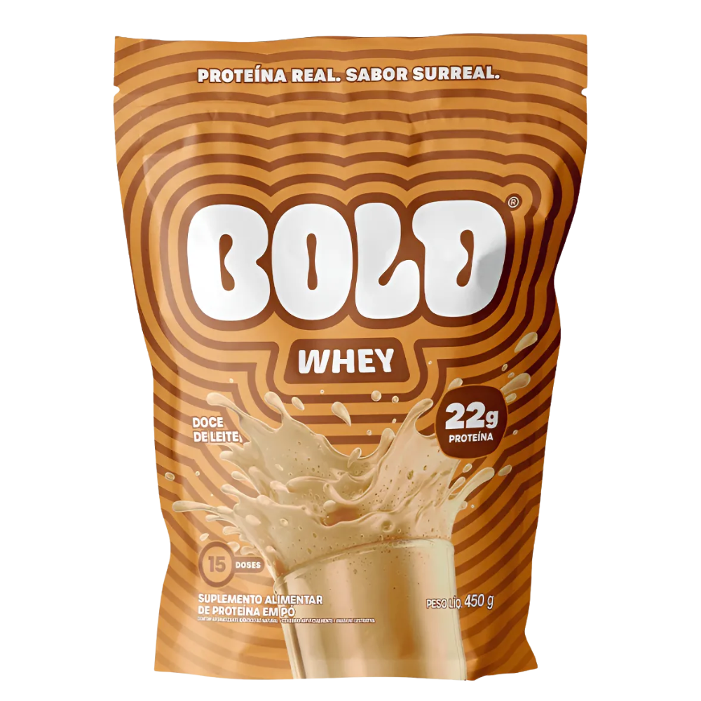 Bold Whey Doce de Leite Bold 450G