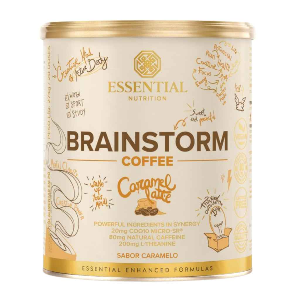 Brainstorm Coffee Caramel Latte 274g Essential Essential