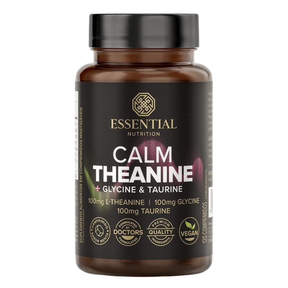 Calm Theanine 120 Caps Essential Nutrition Essential