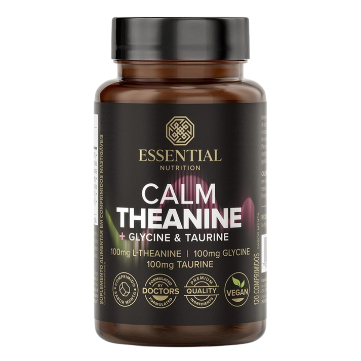 Calm Theanine 120 Caps Essential Nutrition Essential