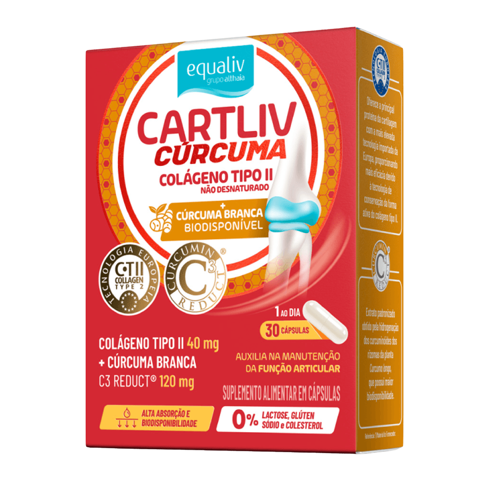 Cartliv Cúrcuma 30 Cápsulas Equaliv