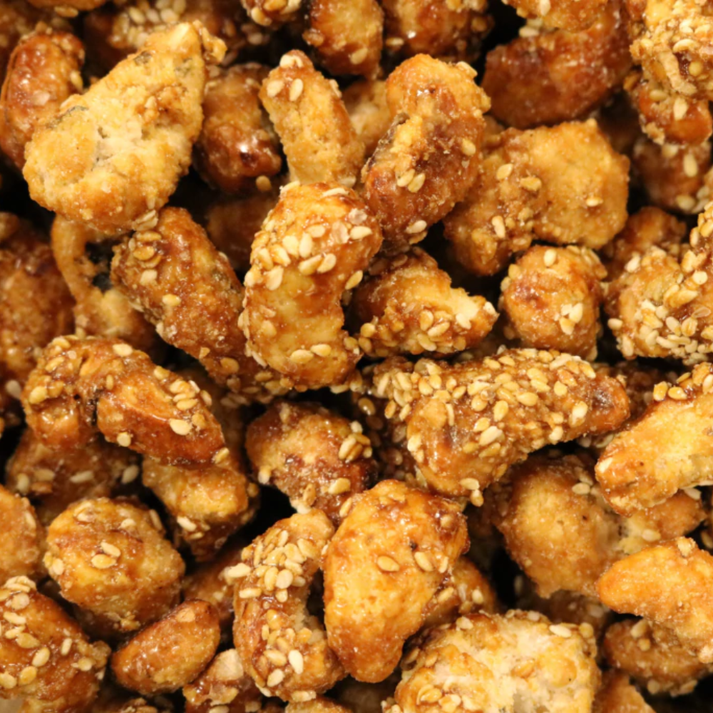 Castanha de Caju Caramelizada com Gergelim 100g Emporio Aurea