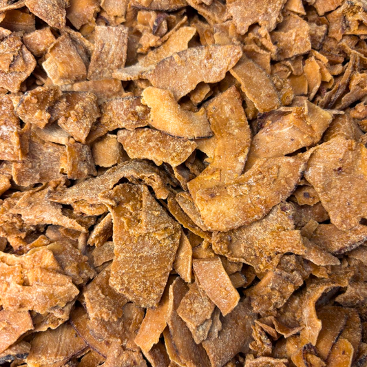Chips de Coco Caramelizado com Açúcar Mascavo 100g Emporio Aurea