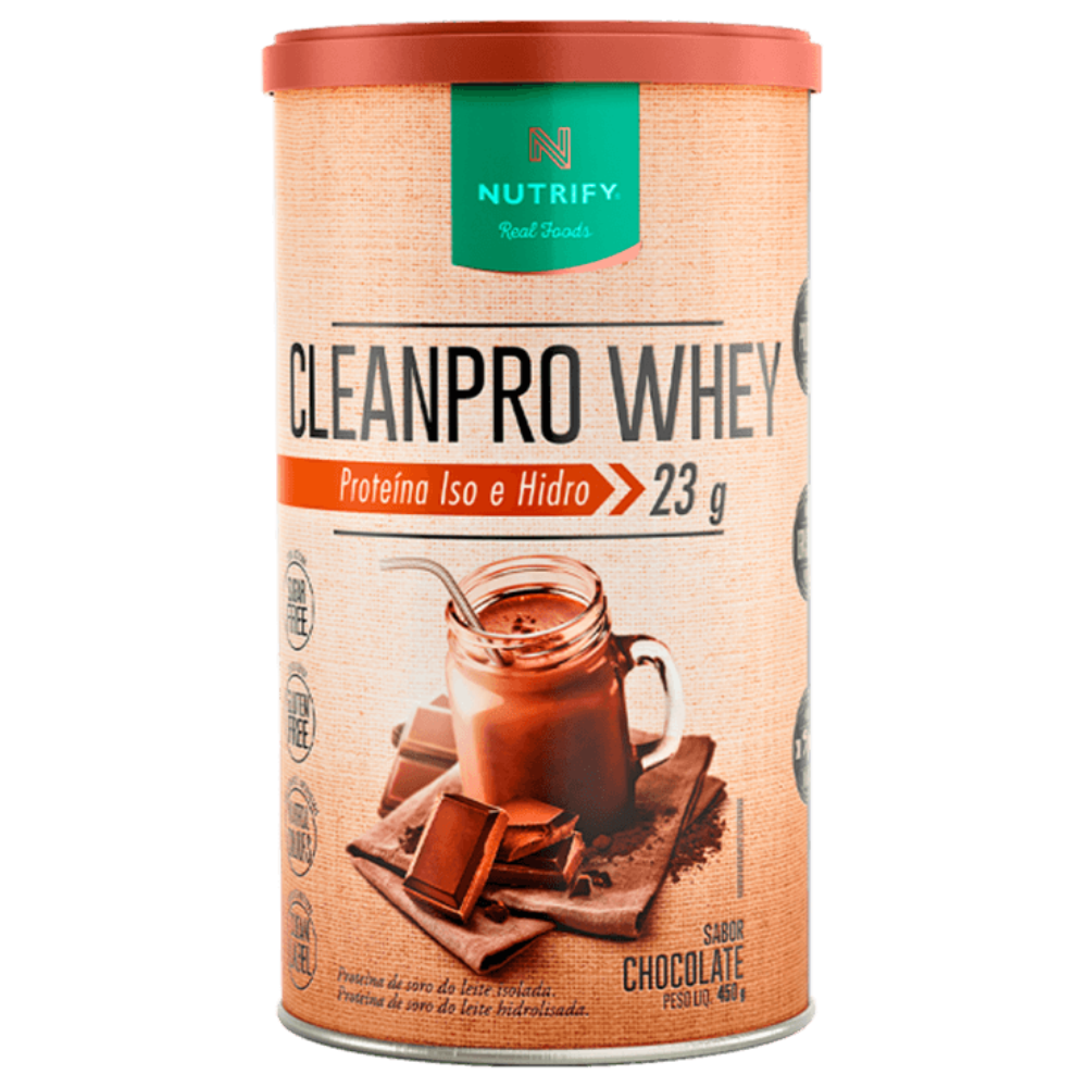 Cleanpro Whey Chocolate 450g Nutrify Nutrify