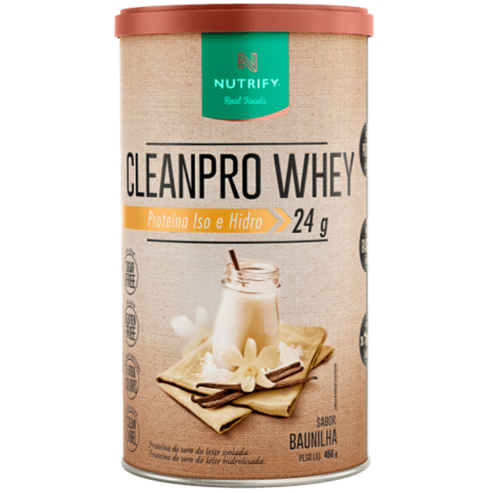Cleanpro Whey Baunilha 450g Nutrify Nutrify