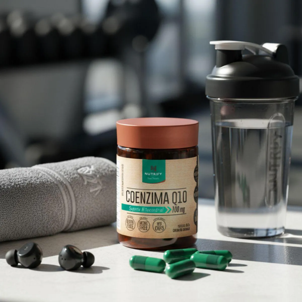 Coenzima Q10 60 Cápsulas 100mg Nutrify Nutrify