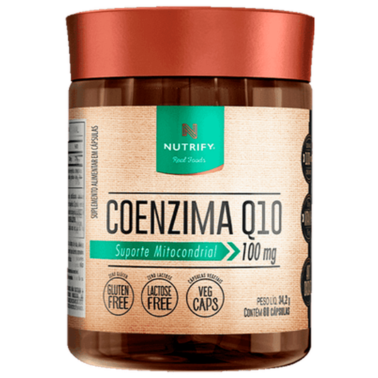Coenzima Q10 60 Cápsulas 100mg Nutrify Nutrify