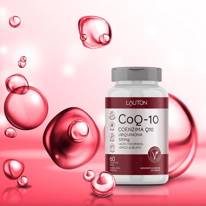 Coenzima Q10 Pro 100mg 60 Cápsulas Lauton Lauton