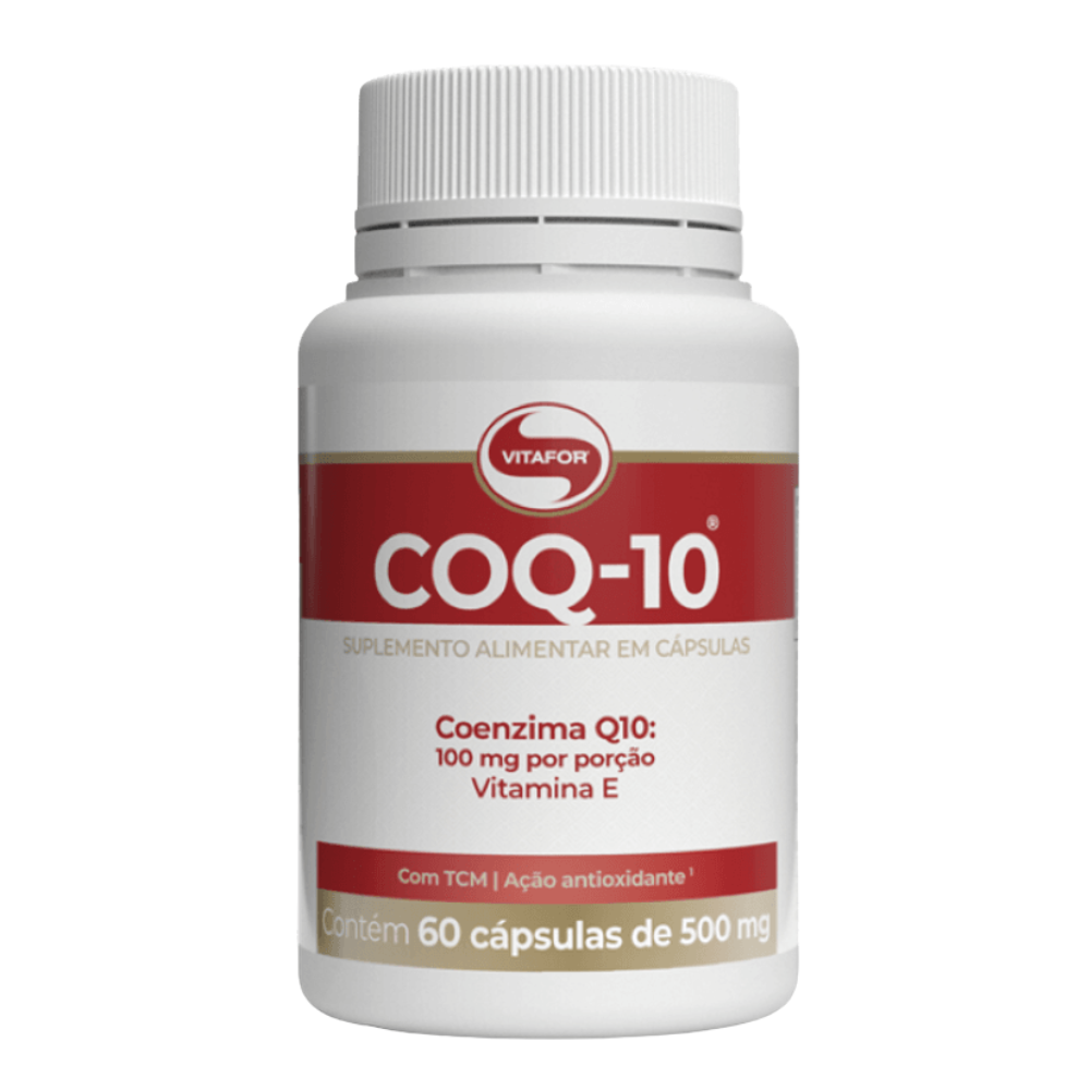Coenzima Q10 60 Cápsulas 500mg Vitafor Vitafor