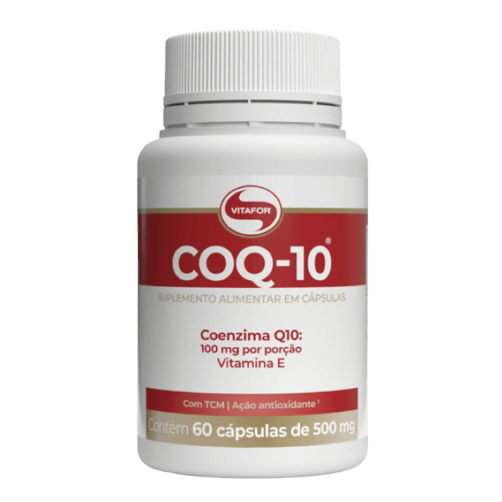 Coenzima Q10 60 Cápsulas 500mg Vitafor Vitafor