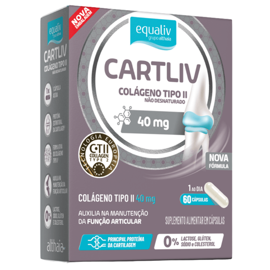 Cartliv Colágeno Tipo 2 60 cápsulas Equaliv