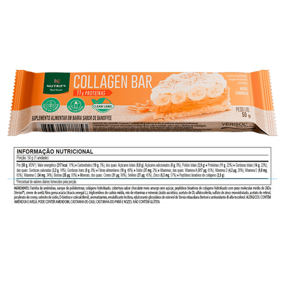 Collagen Bar Banoffee 50g Nutrify