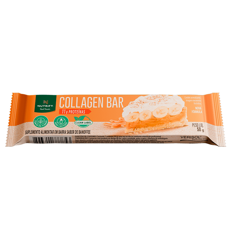 Collagen Bar Banoffee 50g Nutrify