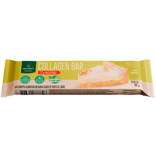 Collagen Bar Torta de Limão 50g Nutrify Nutrify