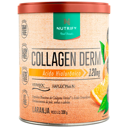 Collagen Derm Hialurônico Laranja 330G Nutrify Nutrify