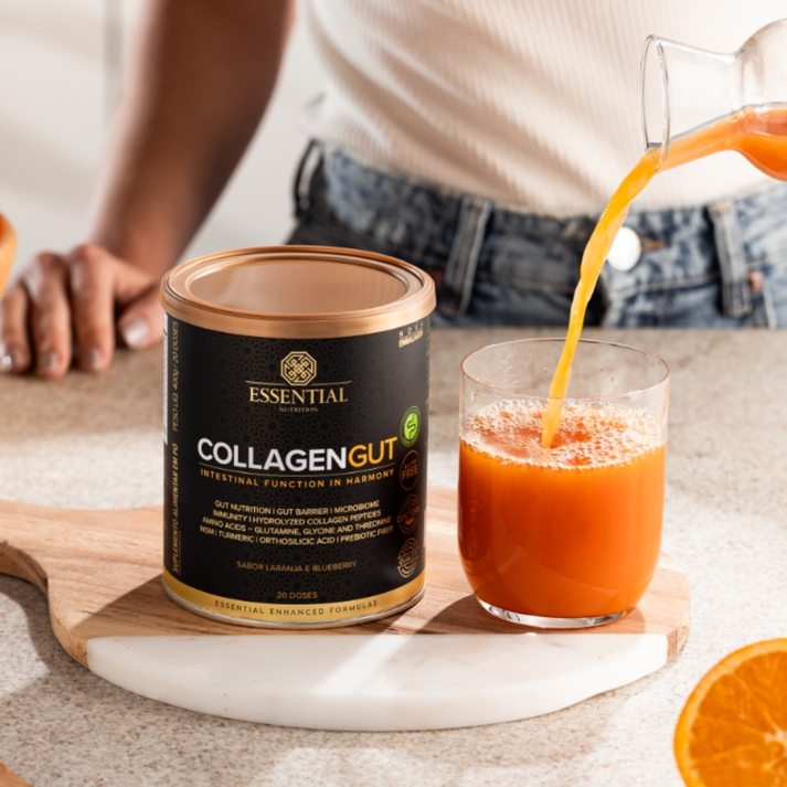 Collagengut Laranja e Blueberry 400g Essential Essential