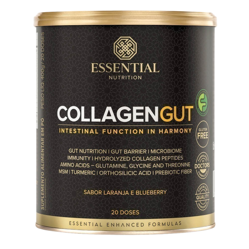 Collagengut Laranja e Blueberry 400g Essential Essential