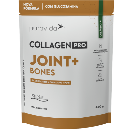 Collagen Pro Joint + Bones Neutro 450g Puravida