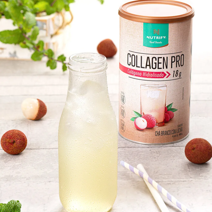 Collagen Pro 450g Chá Branco com Lichia Nutrify Nutrify