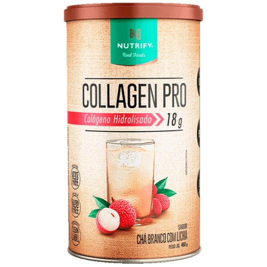 Collagen Pro 450g Chá Branco com Lichia Nutrify Nutrify