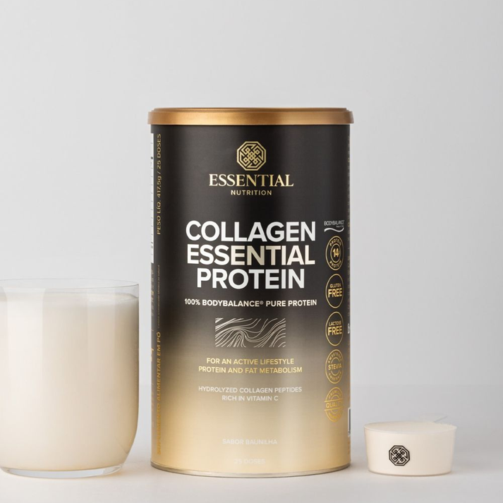 Collagen Essential Protein Baunilha 457,5g Essential Essential