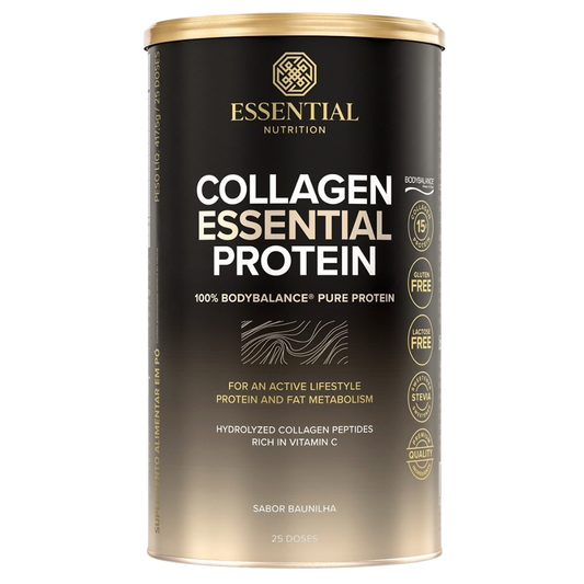 Collagen Essential Protein Baunilha 457,5g Essential Essential