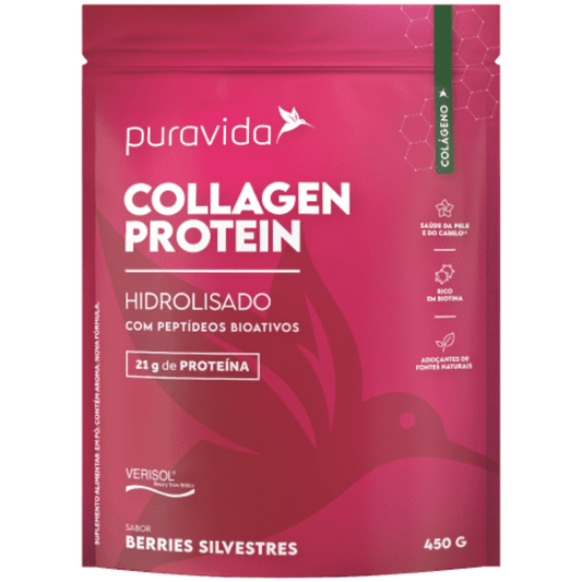 Collagen Protein Verisol 450g Berries Puravida