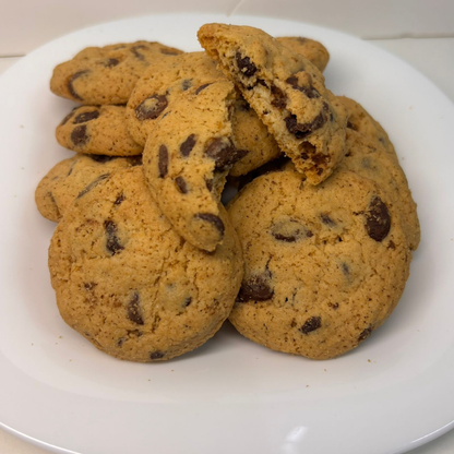 Cookies Baunilha com Gotas de Chocolate 100g Emporio Aurea