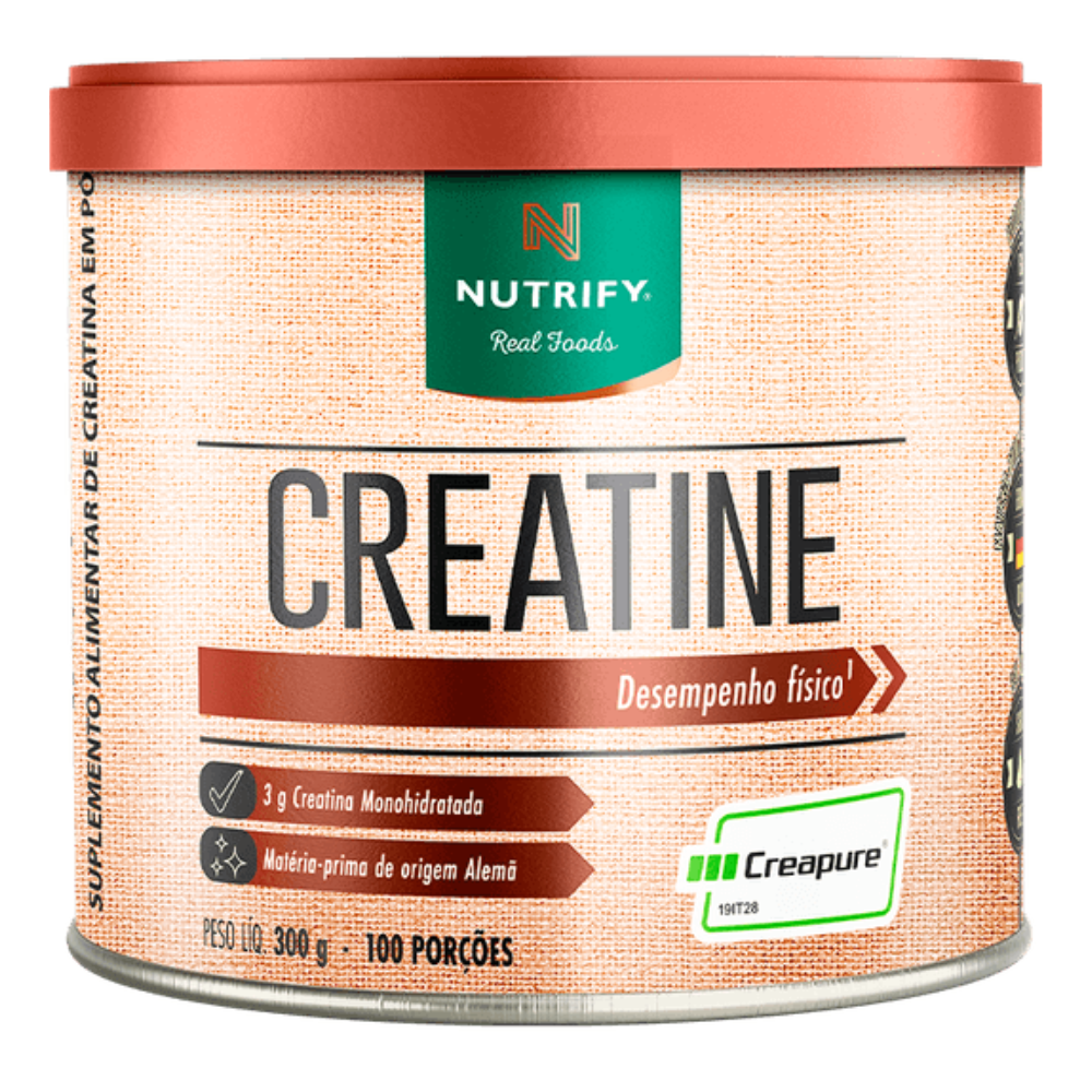 Creatina Creapure Monohidratada 300g Nutrify Nutrify