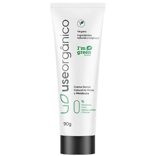 Creme Dental Natural Melaleuca 90g Use Orgânico Use Organico
