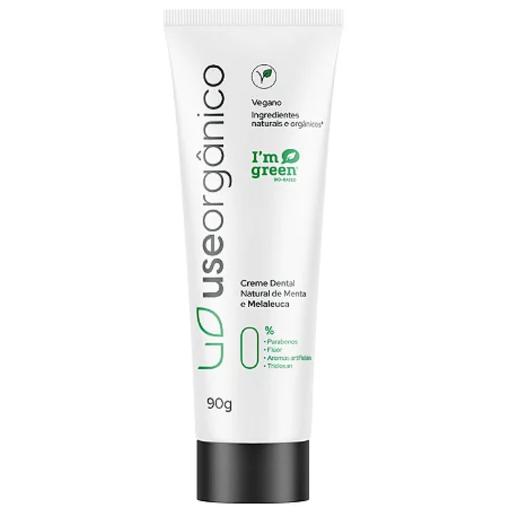 Creme Dental Natural Melaleuca 90g Use Orgânico Use Organico