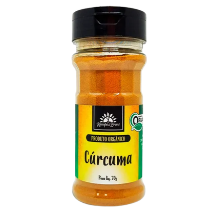 Cúrcuma em Pó Orgânica 70g Kampo de Ervas Kampo de Ervas