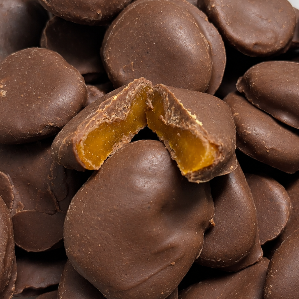 Damasco Com Chocolate ao Leite Zero Açúcar 100g Emporio Aurea