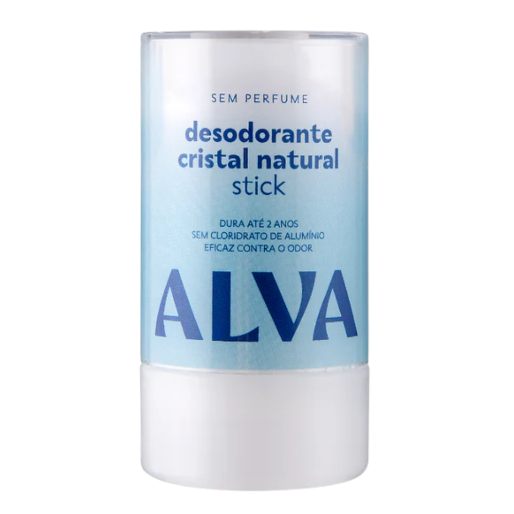 Desodorante Stick Cristal Natural 120g Alva