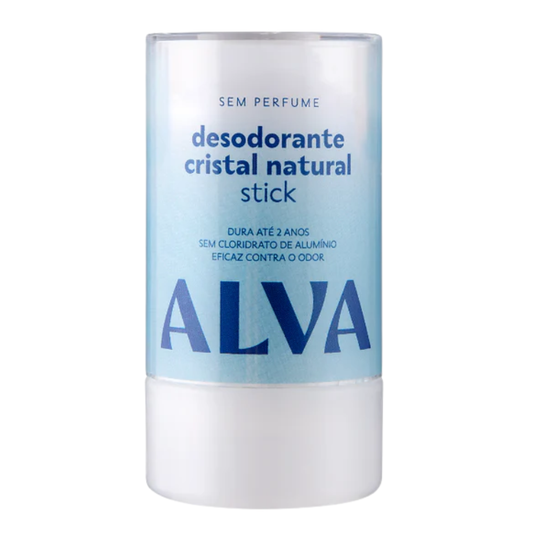 Desodorante Stick Cristal Natural 120g Alva