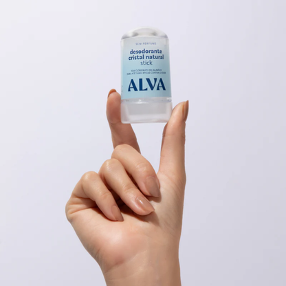 Desodorante Stick Cristal Natural 60g Alva