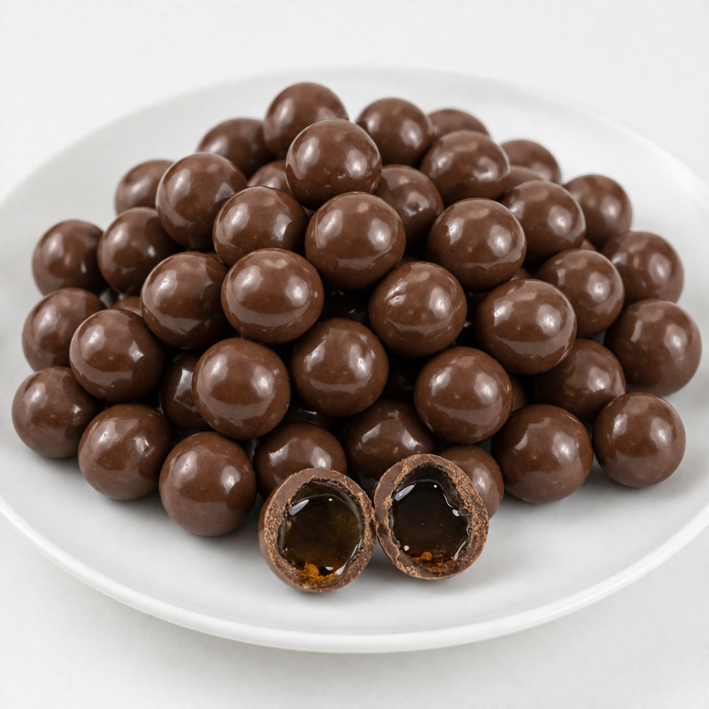 Dragee Licor Amarula Com Chocolate ao Leite 100g Emporio Aurea