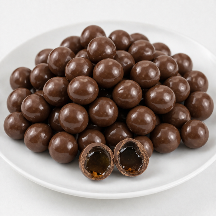 Dragee Licor Amarula Com Chocolate ao Leite 100g Emporio Aurea