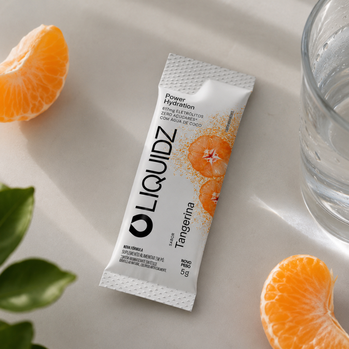Eletrólitos em Pó Tangerina Liquidz 5g Liquidz