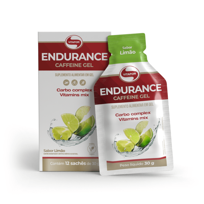 Endurance Caffeine Gel Limão 30g Vitafor Vitafor