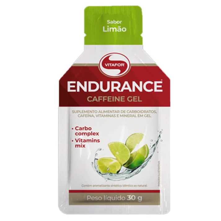 Endurance Caffeine Gel Limão 30g Vitafor Vitafor