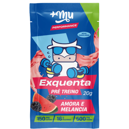 Pré-Treino em Sachê Amora e Melancia Mais Mu MAISMU