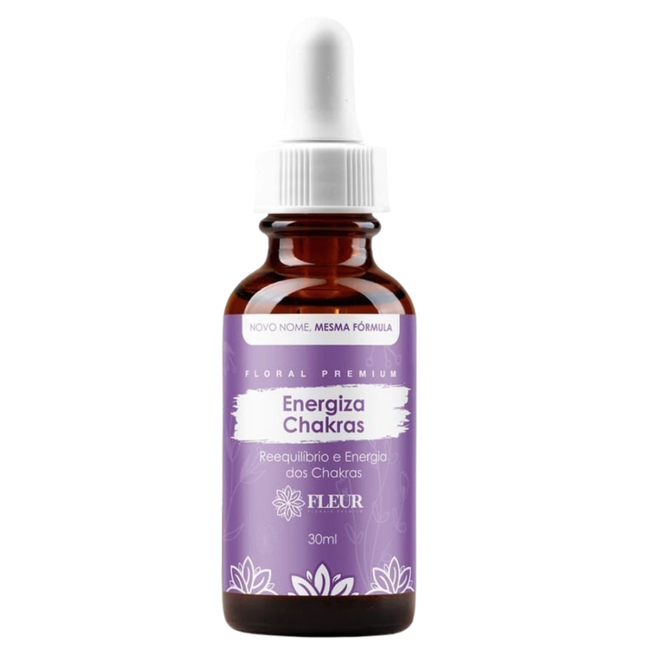 Floral Reequilíbrio e Energia dos Chakras 30ml Fleur Fleur